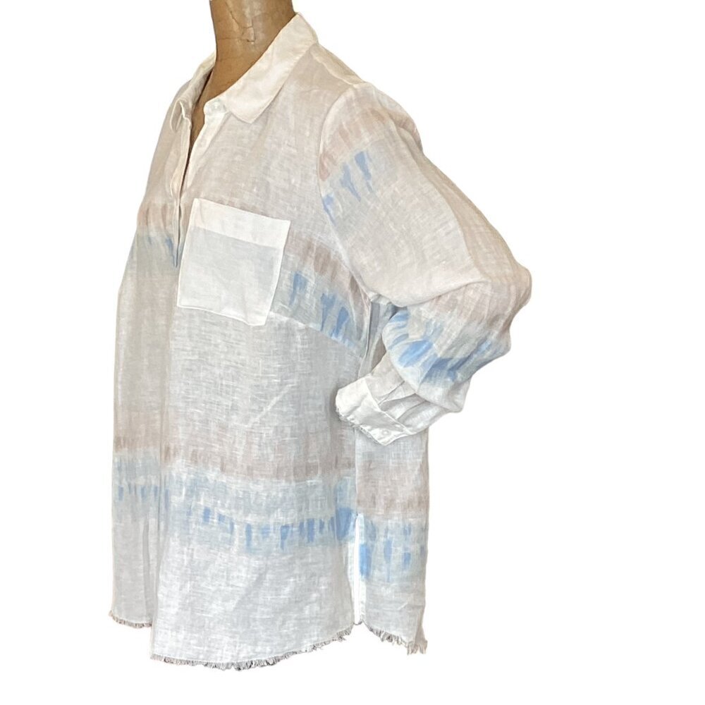INC International Concepts Linen Tunic Top 2X #285H - Picture 5 of 11